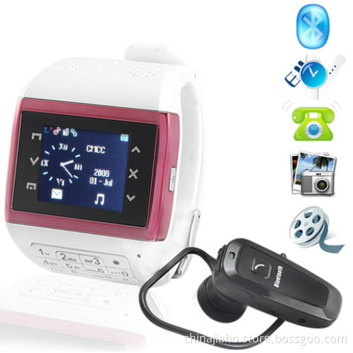 Eg200 1.5 Inch Touch Screen Quad Band Mobile Phone Watch with Bluetooth and Camera (JH_MOP_031)